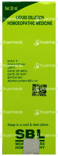Sbl Sulphur 30C Dilution 30Ml